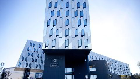 I Stavanger, her representert ved Clarion Hotel Energy, økte hotellprisen med over 30 prosent i fjor.