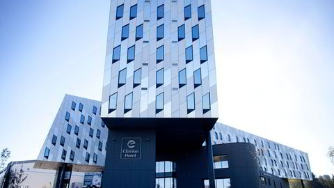 I Stavanger, her representert ved Clarion Hotel Energy, økte hotellprisen med over 30 prosent i fjor.