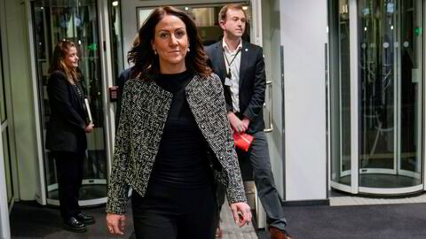 Arbeids- og inkluderingsminister Tonje Brenna (Ap) etter bruddet i forhandlingene om ny IA-avtale.