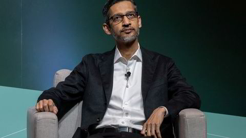 Google-sjef Sundar Pichai.