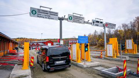 I snitt er det blir deklarert verdier for 40.500 norske kroner for hver deklarasjon ved den norsk-russiske grenseovergangen mellom Russland og Norge ved Storskog i Finnmark denne måneden.