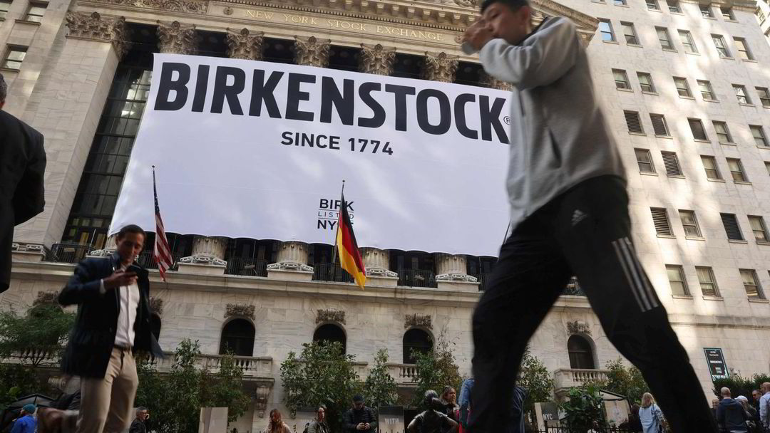 A cold shower for Birkenstock on her stock market debut