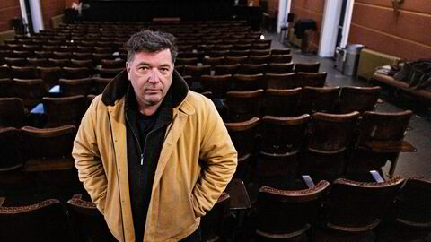 Jan Vardøen på Frogner Kino.