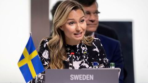 Sveriges energiminister Ebba Busch.