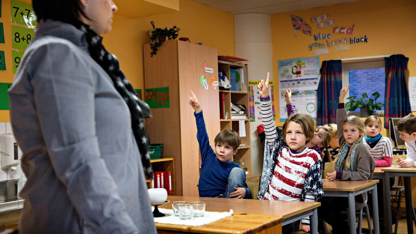 La læreren være sjefen i klasserommet