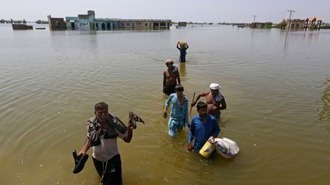 Flommen i Pakistan har knapt sidestykke i kjent historie.