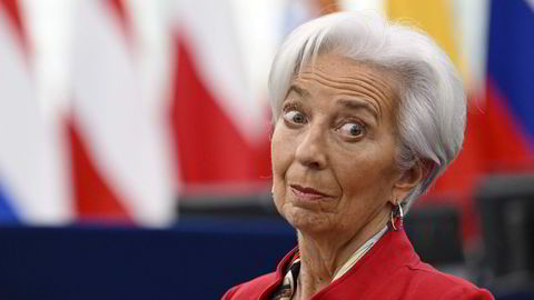 ECB-sjef Christine Lagarde.