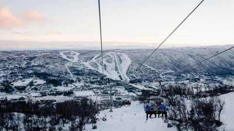 Gode alpinforhold og langrennsløyper har gjort Geilo i Hol kommune til et yndet sted for hyttefolk.