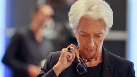 ECB-sjef Christine Lagarde slo til med en renteheving på 0,75 prosentpoeng.