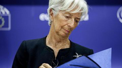 ECB-sjef Christine Lagarde.