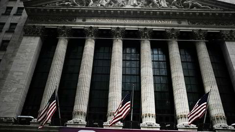 Det amerikanske aksjemarkedet er blitt rystet av økte markedsrenter denne uken.