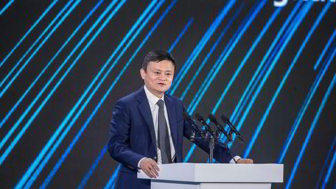Alibaba-grunnlegger Jack Ma.