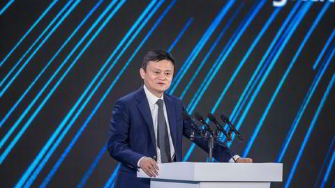 Alibaba-grunnlegger Jack Ma.