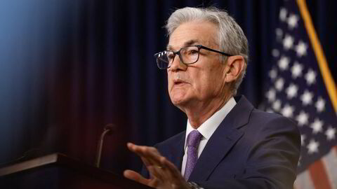 USAs sentralbanksjef, Jerome Powell.