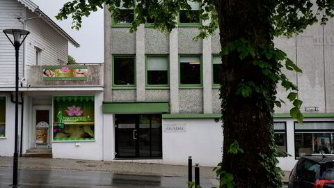 Her ligger den nå avdøde advokaten Per Asle Ousdals tidligere kontor i Sandnes sentrum.
