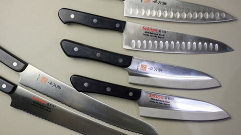 Mac-knivene og kopiene fra Sekiryu.