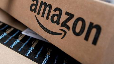 Amazon er et av verdens største e-handlingsplattformen. Bildet viser en levering sendt fra Amazon i New York 2016.