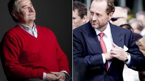 Personlig har nok ikke Christen Sveaas (til venstre) og Kjell Inge Røkke snakket så veldig mye sammen. Det har imidlertid deres våpendragere i Kistefos og Aker. Men nå er den dialogen også over. Røkke ringte selv Sveaas' høyre hånd Bengt A. Rem for å si at det var slutt.