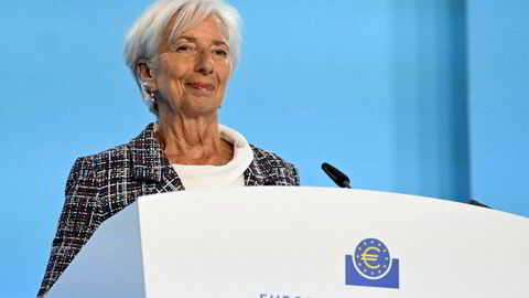 ECB-sjef Christine Lagarde kutter renten til 3,5 prosent.