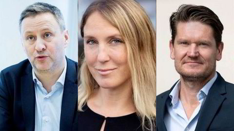 Sjeføkonom Frank Jullum, sjefstrateg Erica Dalstø og sjeføkonom Kjetil Olsen har hvert sitt syn på potensielle rentekutt neste år.