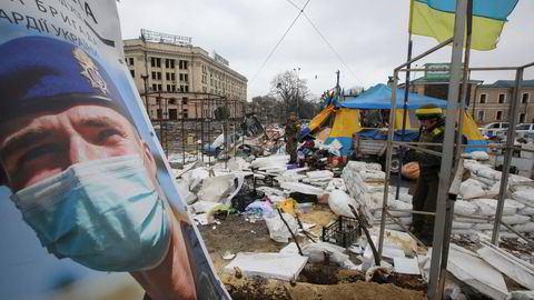 Russiske missilangrep har ødelagt deler av Kharkiv, den nest største byen i Ukraina.