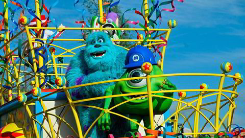 Disney har en markedsverdi på nesten 200 milliarder dollar. Underholdningsgiganten eier blant annet Pixar, som står bak filmen Monsterbedriften med Mike and Sully (avbildet) i hovedrollene.