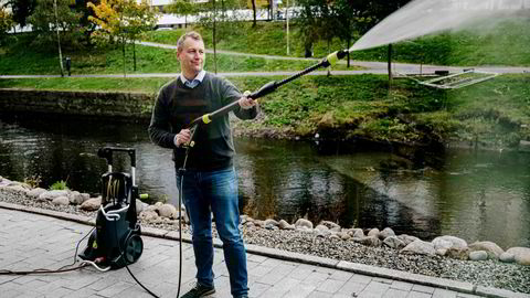 Morten Torlei og høytrykkspylermeket Ava of Norway har de siste årene ridd en vekstbølge. Nå er vekstbrems både for Ava og flere andre norske tek-selskaper.