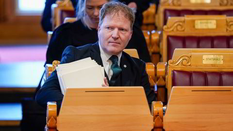 Kommunal- og distriktsministrer Sigbjørn Gjelsvik (Sp).