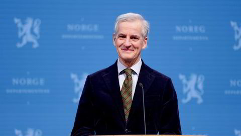 Statsminister Jonas Gahr Støre kom med gode nyheter lørdag formiddag.