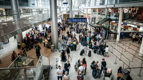 Københavns lufthavn er blant dem som har blitt rammet av dataangrep søndag.