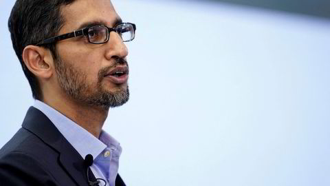 Google-sjef Sundar Pichai.