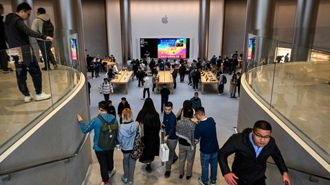 Apple har ikke mistet troen på det kinesiske markedet. Nylig ble det åpnet en ny Apple Store i Jing'an-distriktet i Shanghai.