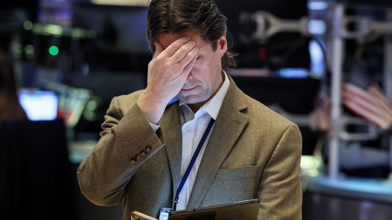 Bredt og kraftig fall på Wall Street