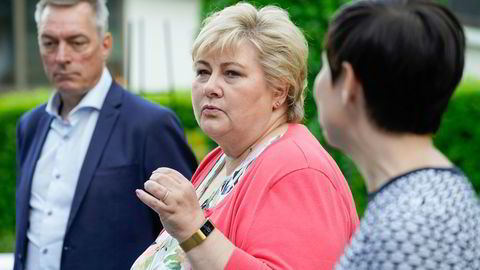 Forsvarsminister Frank Bakke-Jensen, statsminister Erna Solberg og utenriksminister Ine Eriksen Søreide deltok alle på Nato-møtet i Brussel. Med i ranselen var en ny avtale, skriver artikkelforfatteren._