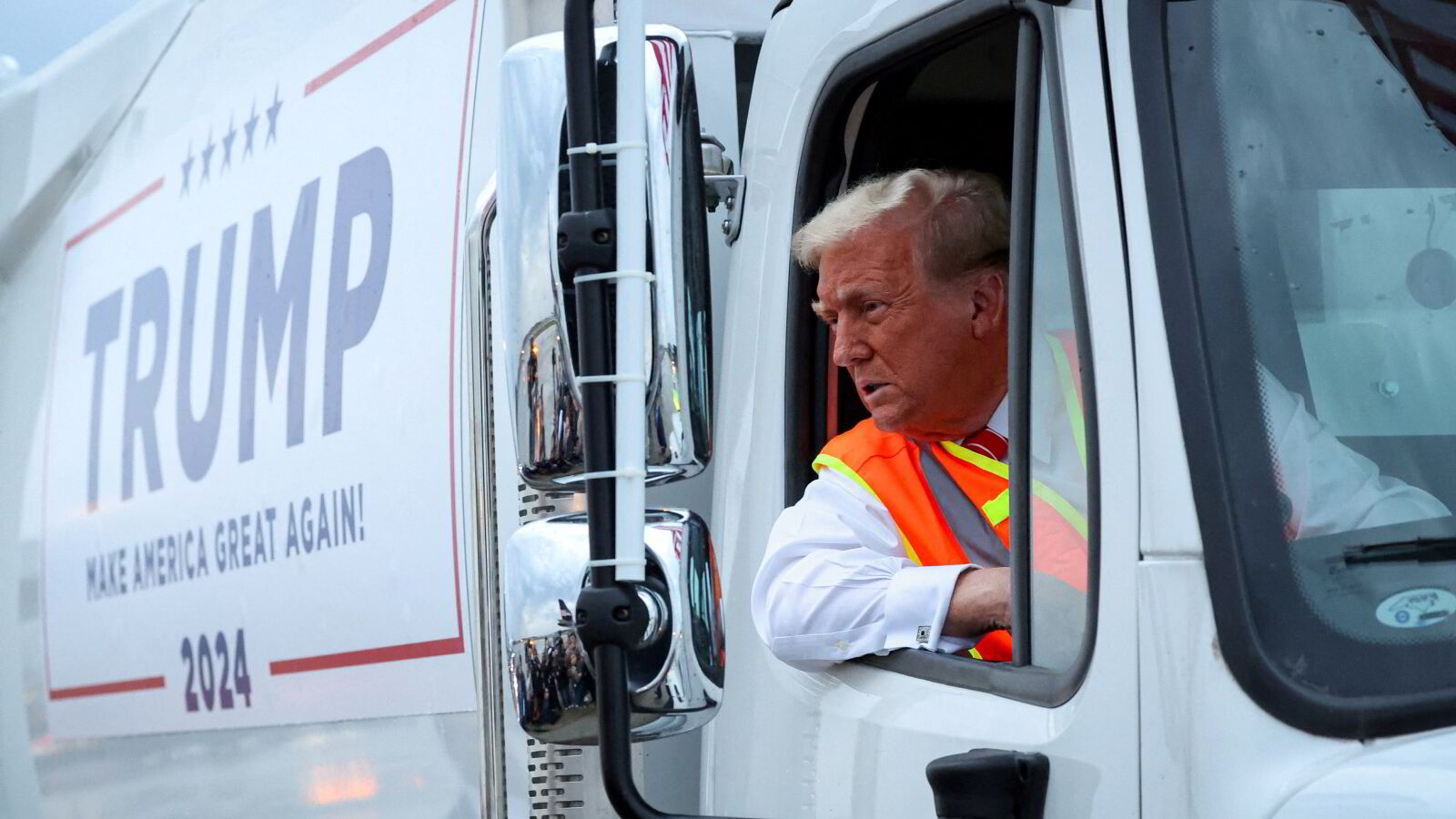 Trump med søppelmann-stunt, nervøse investorer før presidentvalget – tegn til vekst i Kina