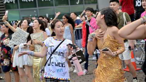 Taylor Swift-fans fra hele Asia reiste til Singapore for å oppleve konsertene hennes i mars.