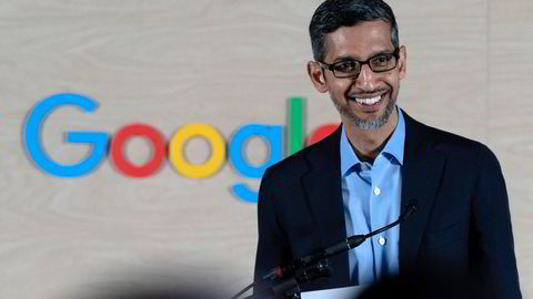 Alphabets konsernsjef Sundar Pichai.