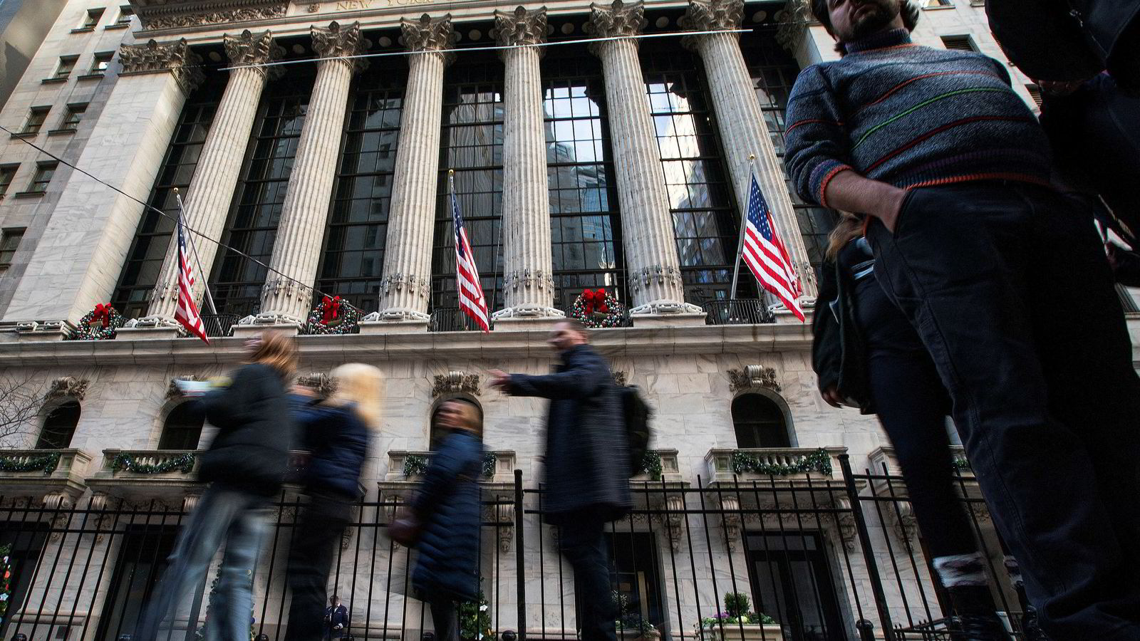 USA-børsene faller fra start på årets første handelsdag