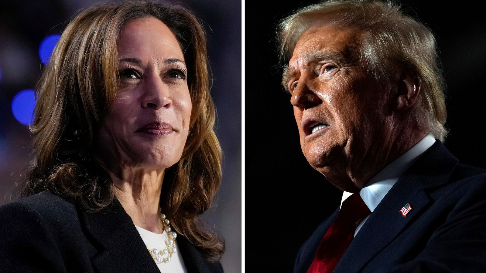 Trump og Harris på friertokt i samme delstat for fjerde dag på rad