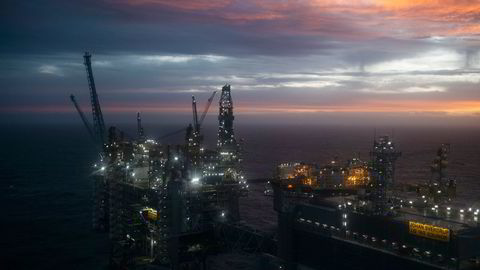 De høye inntektene er selvsagt ingen markedsbasert belønning, men et utslag av direktørmakt og oljeselskapenes superprofitter. Her fra Johan Sverdrup-feltet i Nordsjøen.