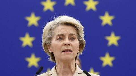 Europakommisjonens president Ursula von der Leyen.