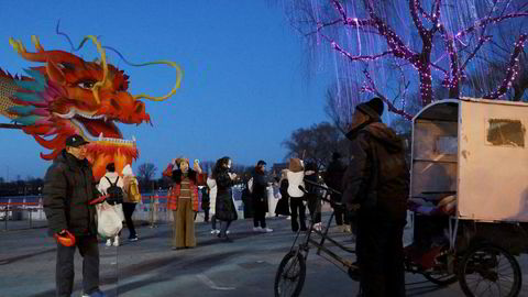 Kina, og etniske kinesere over hele verden, vil ønske dragens år velkommen i helgen.