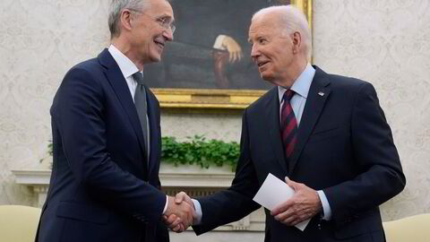 Natos generalsekretær Jens Stoltenberg og president Joe Biden er klar for toppmøtet i Washington, D.C.