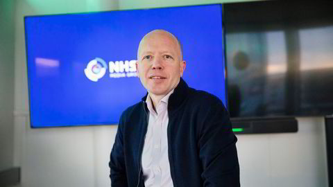 Trond Sundnes, konsernsjef i NHST Media Group.