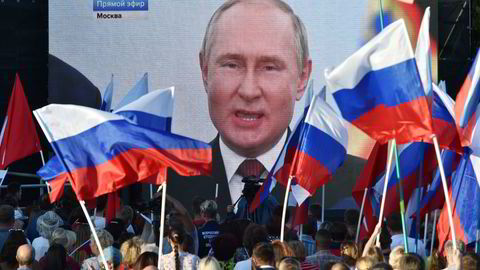 President Vladimir Putin og Russland annekterte fire ukrainske regioner. Innsatsen høynes.