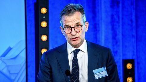 Riksbanken-sjef Erik Thedéen begynte i jobben som sentralbanksjef 1. januar. Han har et åremål på seks år.