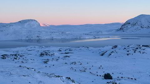 Høyfjellsplatå. Børgefjell ligger midt i Norge og strekker seg fra Trøndelag og inn i Nordland.