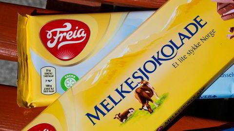 Freia produserer alt fra melkesjokolade til twistposer, bakekakao, sjokoladenisser og solbærtoddy.