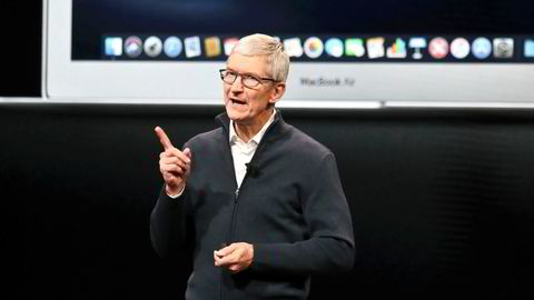 Teknologiselskaper Apple og administrerende direktør Tim Cook la tirsdag kveld frem tall for tredje kvartal.