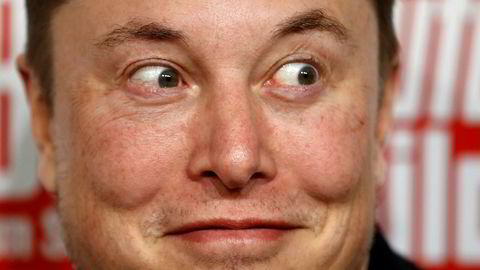 Tesla- (og kanskje snart Twitter-)sjef Elon Musk, avbildet ved en tidligere anledning.